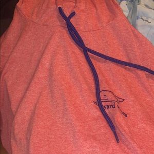 Coral vineyard vines hoodie